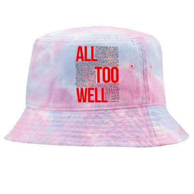 All Too Well Swiftie Tie-Dyed Bucket Hat