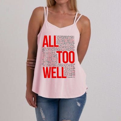 All Too Well Swiftie Women's Strappy Tank