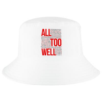 All Too Well Swiftie Cool Comfort Performance Bucket Hat