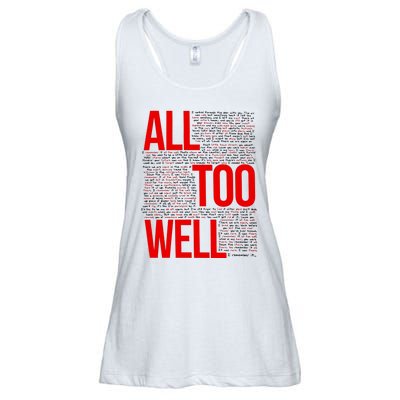 All Too Well Swiftie Ladies Essential Flowy Tank