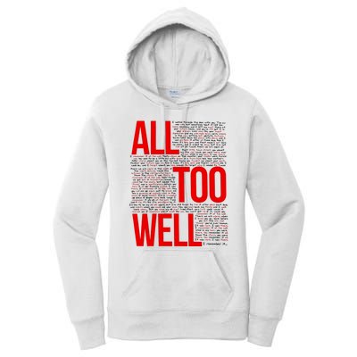 All Too Well Swiftie Women's Pullover Hoodie