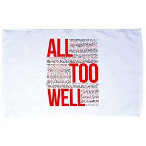 All Too Well Swiftie Microfiber Hand Towel