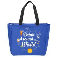 Around The World I Around The World Epcot Great Gift Zip Tote Bag