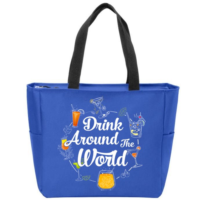 Around The World I Around The World Epcot Great Gift Zip Tote Bag