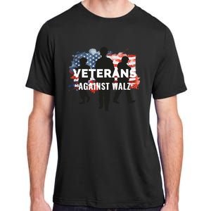 Anti Tim Walz Stolen Valor Veterans Against Walz Adult ChromaSoft Performance T-Shirt