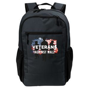 Anti Tim Walz Stolen Valor Veterans Against Walz Daily Commute Backpack