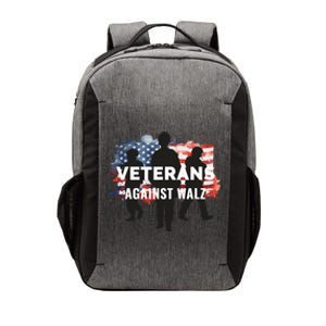 Anti Tim Walz Stolen Valor Veterans Against Walz Vector Backpack