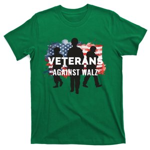 Anti Tim Walz Stolen Valor Veterans Against Walz T-Shirt