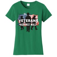 Anti Tim Walz Stolen Valor Veterans Against Walz Women's T-Shirt