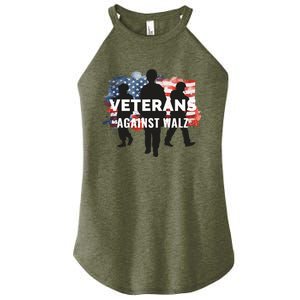 Anti Tim Walz Stolen Valor Veterans Against Walz Women's Perfect Tri Rocker Tank