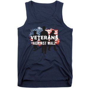 Anti Tim Walz Stolen Valor Veterans Against Walz Tank Top