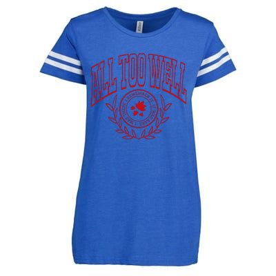 All Too Well Swiftie Enza Ladies Jersey Football T-Shirt