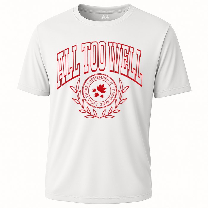 All Too Well Swiftie Cooling Performance Crew T-Shirt