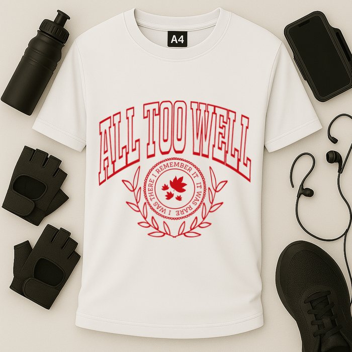 All Too Well Swiftie Cooling Performance Crew T-Shirt