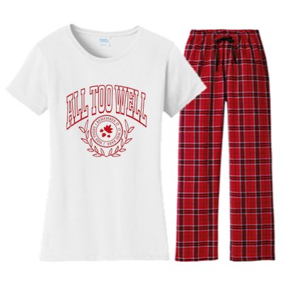 All Too Well Swiftie Women's Flannel Pajama Set