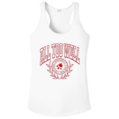 All Too Well Swiftie Ladies PosiCharge Competitor Racerback Tank