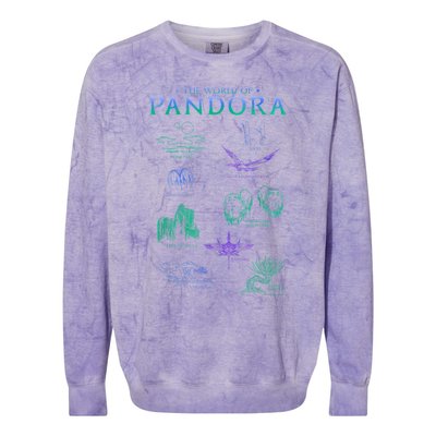 Avatar The World Of Pandora Flora & Fauna Colorblast Crewneck Sweatshirt