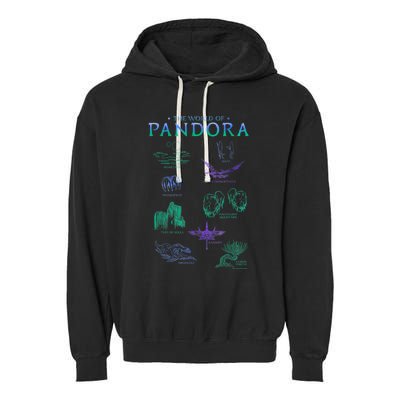 Avatar The World Of Pandora Flora & Fauna Garment-Dyed Fleece Hoodie