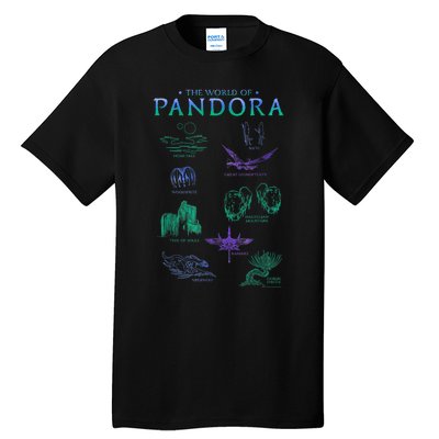 Avatar The World Of Pandora Flora & Fauna Tall T-Shirt