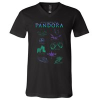 Avatar The World Of Pandora Flora & Fauna V-Neck T-Shirt