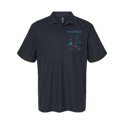 Avatar The World Of Pandora Flora & Fauna Softstyle Adult Sport Polo