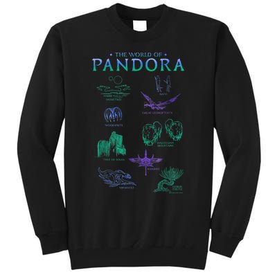 Avatar The World Of Pandora Flora & Fauna Tall Sweatshirt