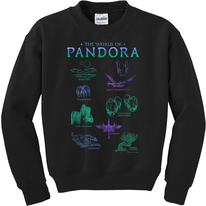 Avatar The World Of Pandora Flora & Fauna Kids Sweatshirt