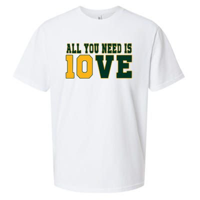 All That You Need Is 10ve Funny 10ve Sueded Cloud Jersey T-Shirt