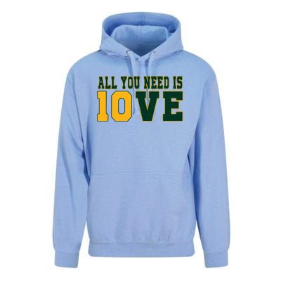 All That You Need Is 10ve Funny 10ve Unisex Surf Hoodie