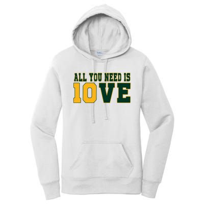 All That You Need Is 10ve Funny 10ve Women's Pullover Hoodie