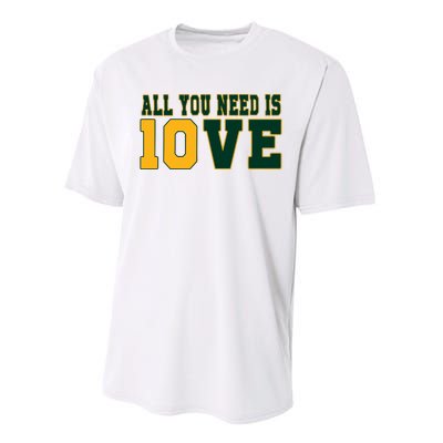 All That You Need Is 10ve Funny 10ve Performance Sprint T-Shirt