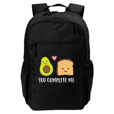 Avocado Toast You Complete Me Valentines Day Avocado Toast Backpack