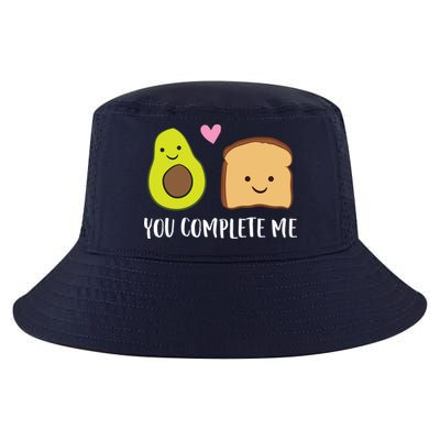 Avocado Toast You Complete Me Valentines Day Avocado Toast Cool Comfort Performance Bucket Hat