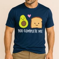 Avocado Toast You Complete Me Valentines Day Avocado Toast Performance Shirt
