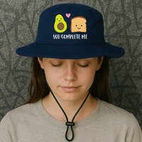 Avocado Toast You Complete Me Valentines Day Avocado Toast Bucket Hat