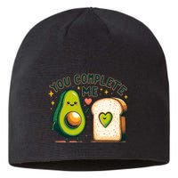 Avocado Toast You Complete Me Valentines Day Sustainable Beanie