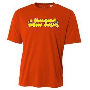 A Thousand Yellow Daisies Sticker Cooling Performance Crew T-Shirt