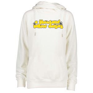 A Thousand Yellow Daisies Sticker Womens Funnel Neck Pullover Hood