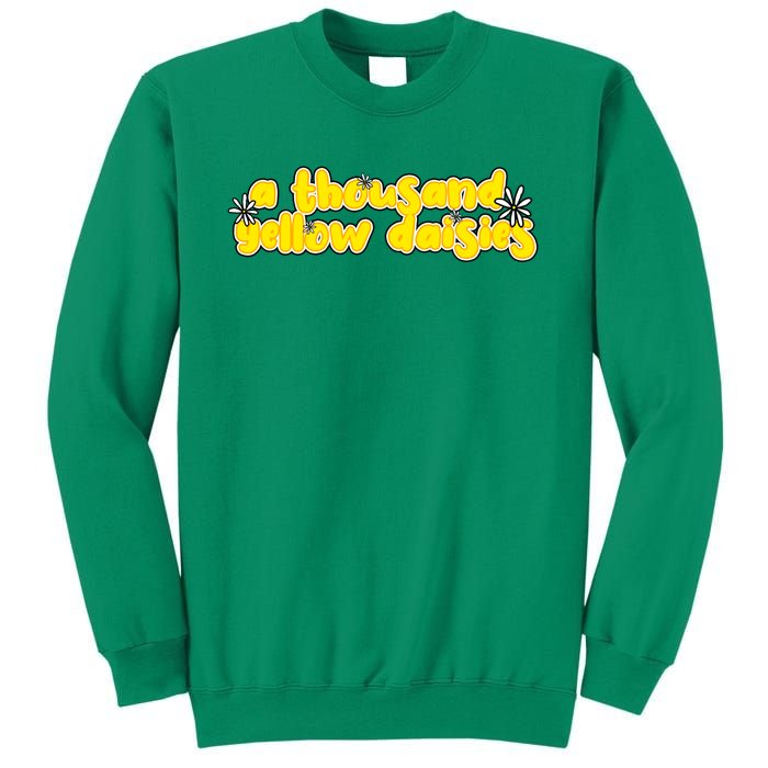 A Thousand Yellow Daisies Sticker Sweatshirt