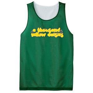 A Thousand Yellow Daisies Sticker Mesh Reversible Basketball Jersey Tank