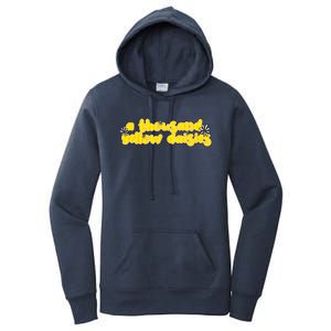 A Thousand Yellow Daisies Sticker Women's Pullover Hoodie