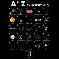 A To Z Funny Astronomy Lover Astrophysics Astronomer Gift Impact Tech Backpack