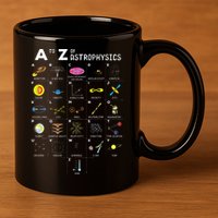 A To Z Funny Astronomy Lover Astrophysics Astronomer Gift 11oz C Handle Ceramic Mug