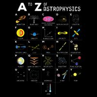 A To Z Funny Astronomy Lovers Astrophysics Astronomers Tall T-Shirt