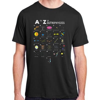 A To Z Funny Astronomy Lover Astrophysics Astronomer Gift Adult ChromaSoft Performance T-Shirt