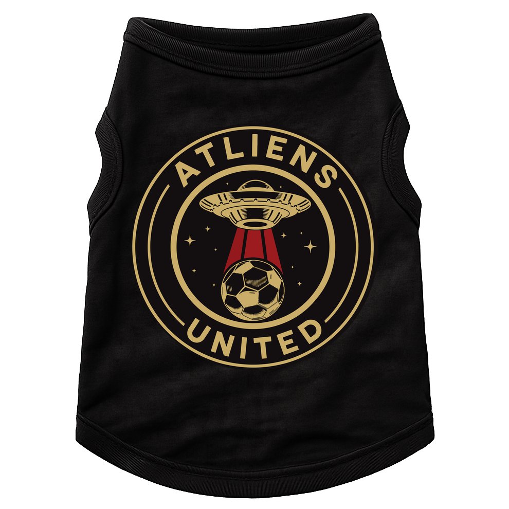 Atliens United 404 United Atlanta Soccer Fan Jersey Funny Doggie Tank