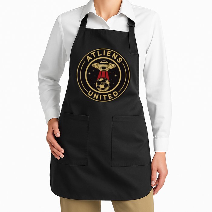 Atliens United 404 United Atlanta Soccer Fan Jersey Funny Apron