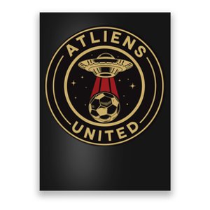 Atliens United 404 United Atlanta Soccer Fan Jersey Funny Poster