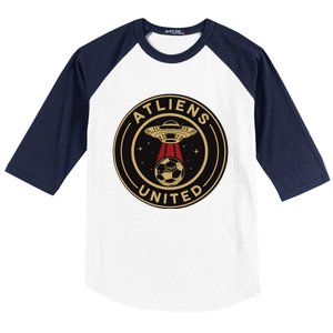 Atliens United 404 United Atlanta Soccer Fan Jersey Funny Baseball Sleeve Shirt