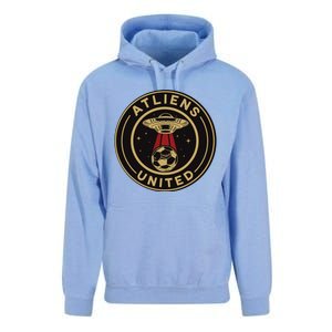 Atliens United 404 United Atlanta Soccer Fan Jersey Funny Unisex Surf Hoodie